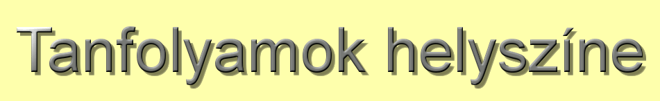 tanfolyamok helysznei